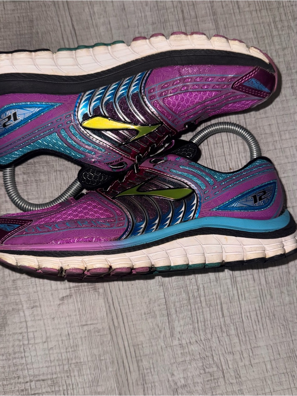 Brooks Glycerin 12 1201601B540 Running Shoes Women’s Size 6.5 Medium - Picture 9 of 11